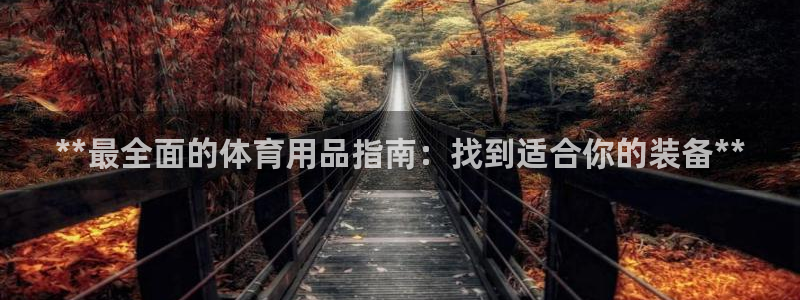欧陆娱乐登录官网：**最全面的体育用品指南：找到适合