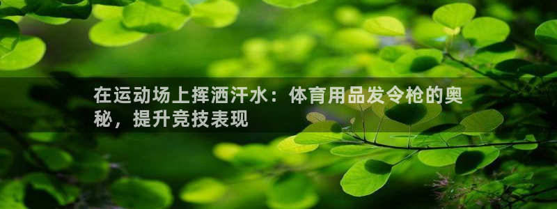 欧陆娱乐计划预测软件下载：在运动场上挥洒汗水：体育用
