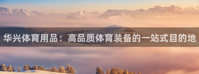 欧陆娱乐app打不开怎么回事：华兴体育用品：高品质体