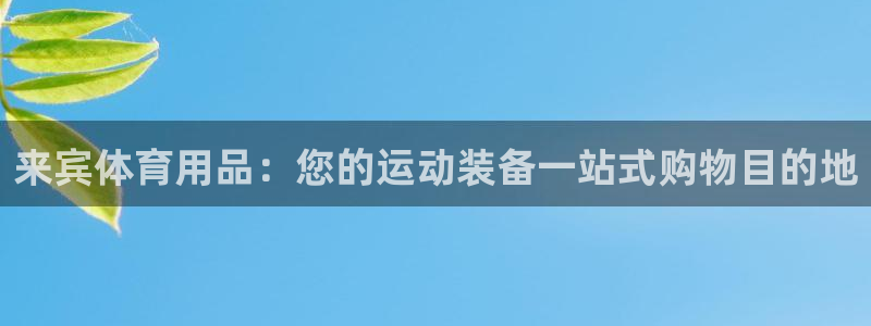 欧陆娱乐官网入口：来宾体育用品：您的运动装备一站式购