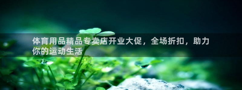 欧陆娱乐平台咋样：体育用品精品专卖店开业大促，全场折