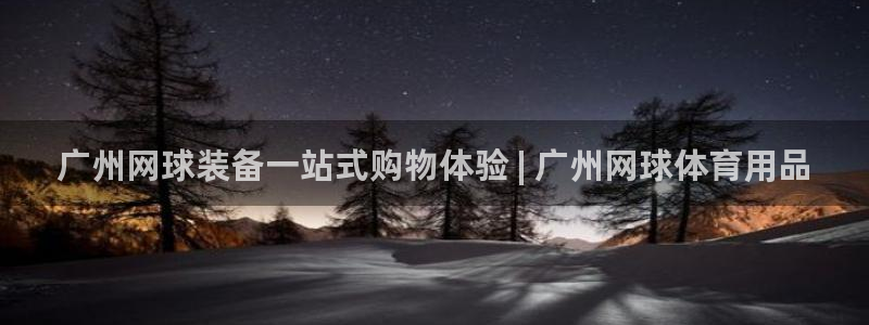 欧陆娱乐app打不开怎么回事儿：广州网球装备一站式购
