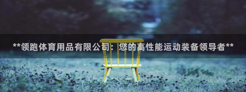 欧陆娱乐脚本怎么下载：**领跑体育用品有限公司：您的