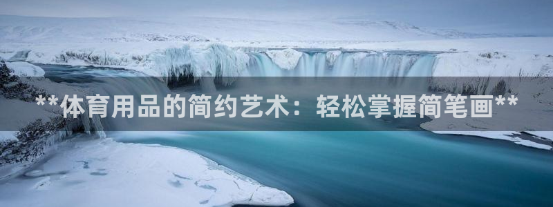 欧陆娱乐登录测速软件：**体育用品的简约艺术：轻松掌