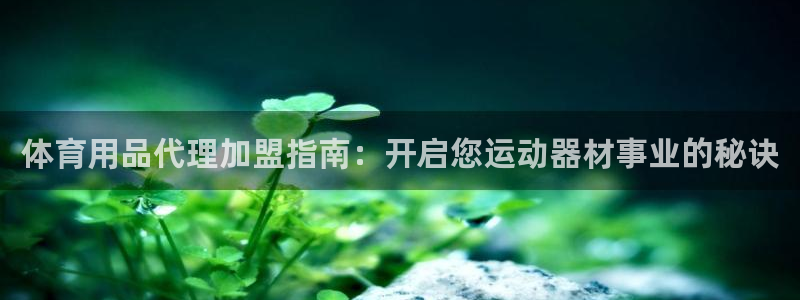 欧陆娱乐试玩官网：体育用品代理加盟指南：开启您运动器