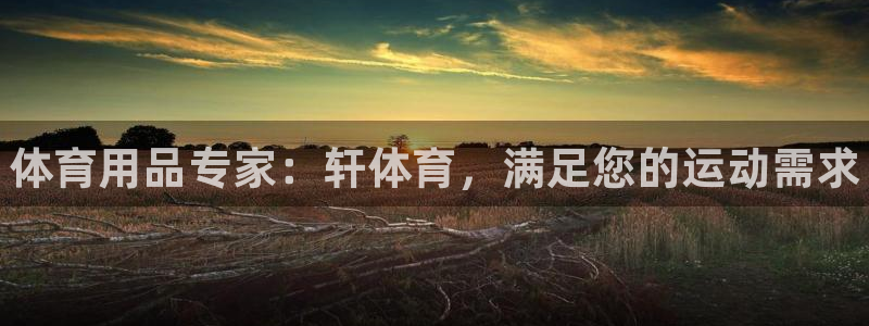 欧陆娱乐官方网站首页：体育用品专家：轩体育，满足您的
